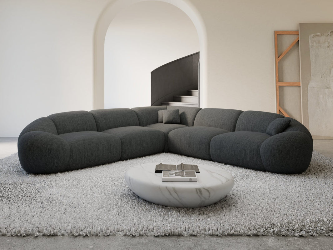 Ecksofa Solverde L-Form aus Stoff