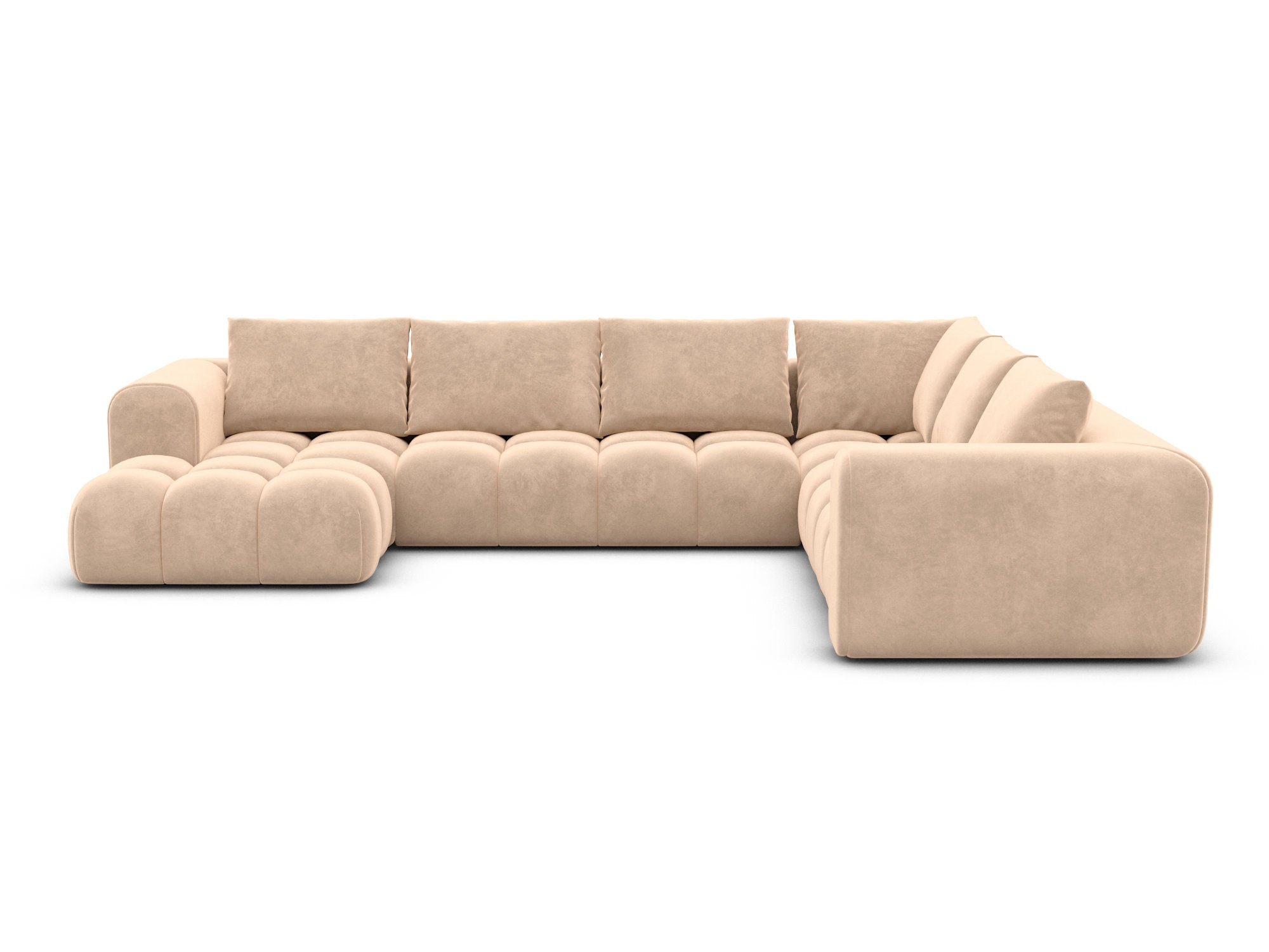 Polster Wohnlandschaft Casaluna XXL U-Form Beige