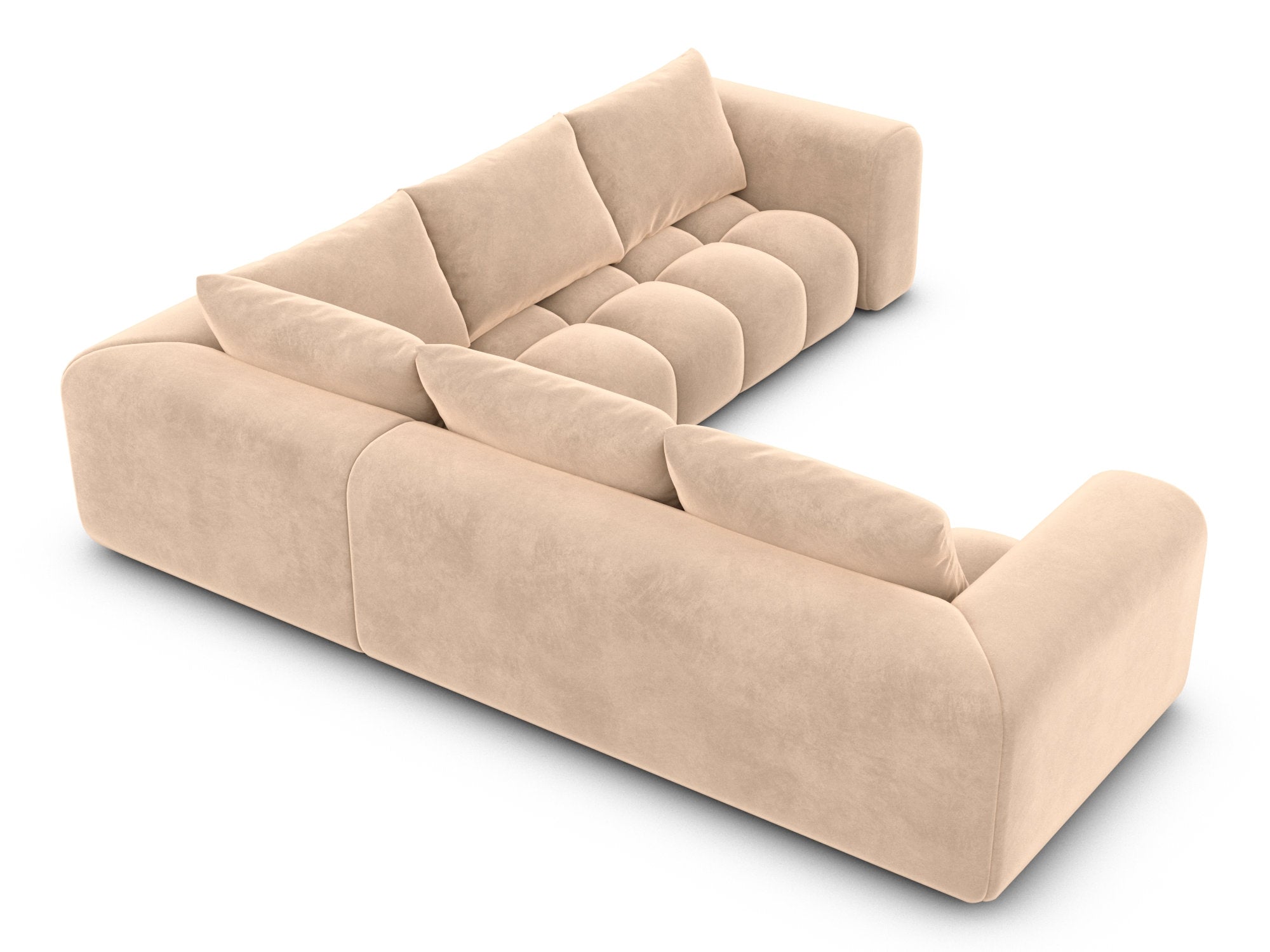 Polster Ecksofa Casaluna L Form Beige