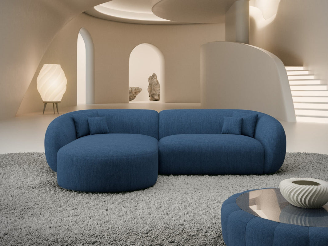 Stoff Ecksofa Sorelia L-Form Kurz