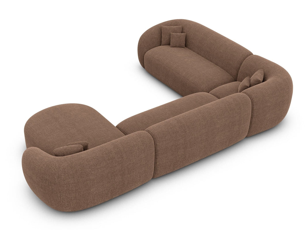 XXL Wohnlandschaft Sorelia U-Form aus Stoff