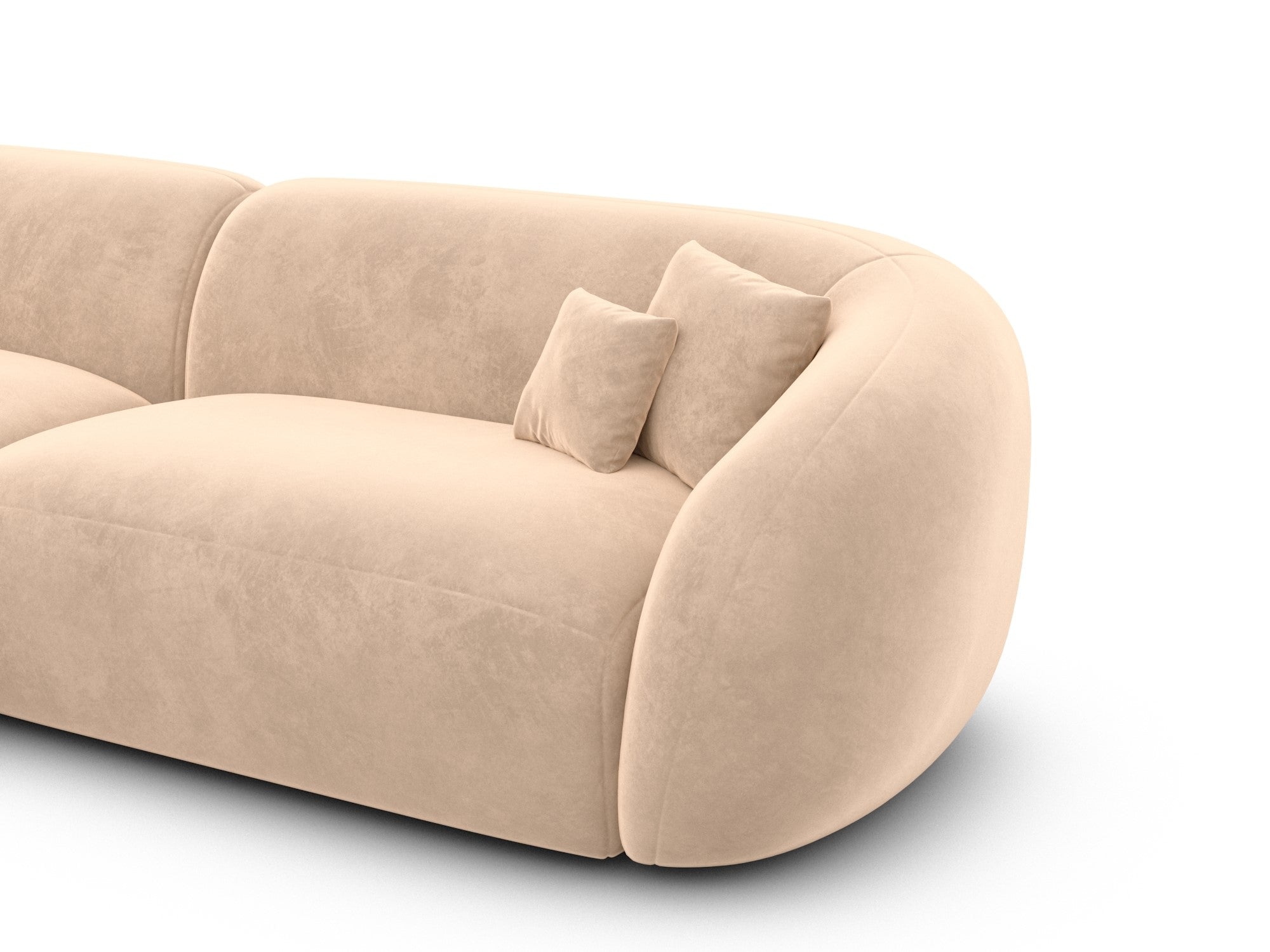 Polster Wohnlandschaft Sorelia XXL U-Form Beige