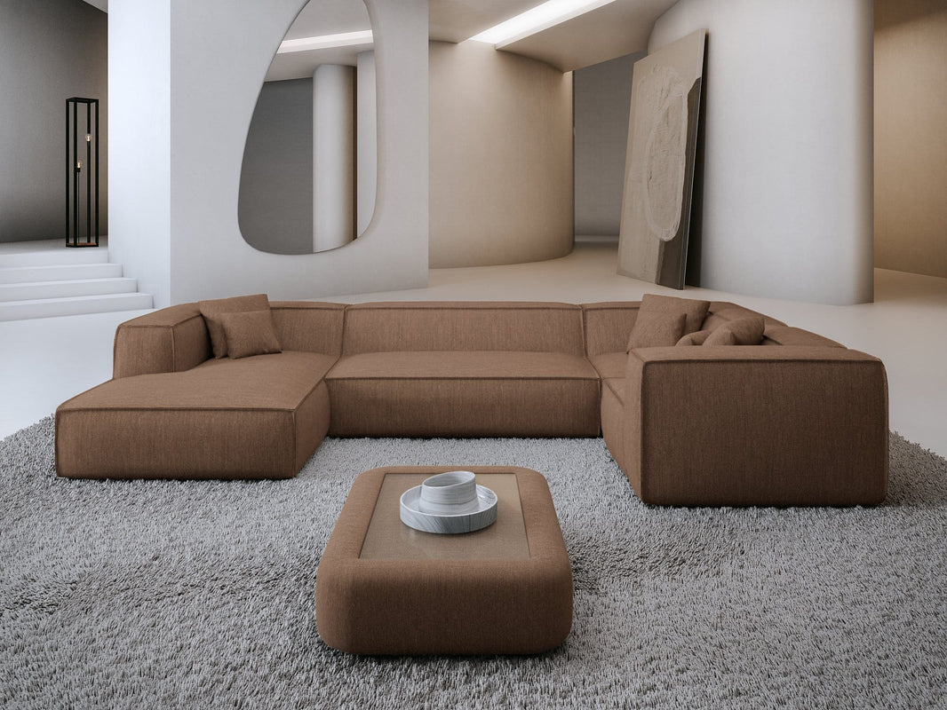 Wohnlandschaft Liranda XL U-Form in Stoff