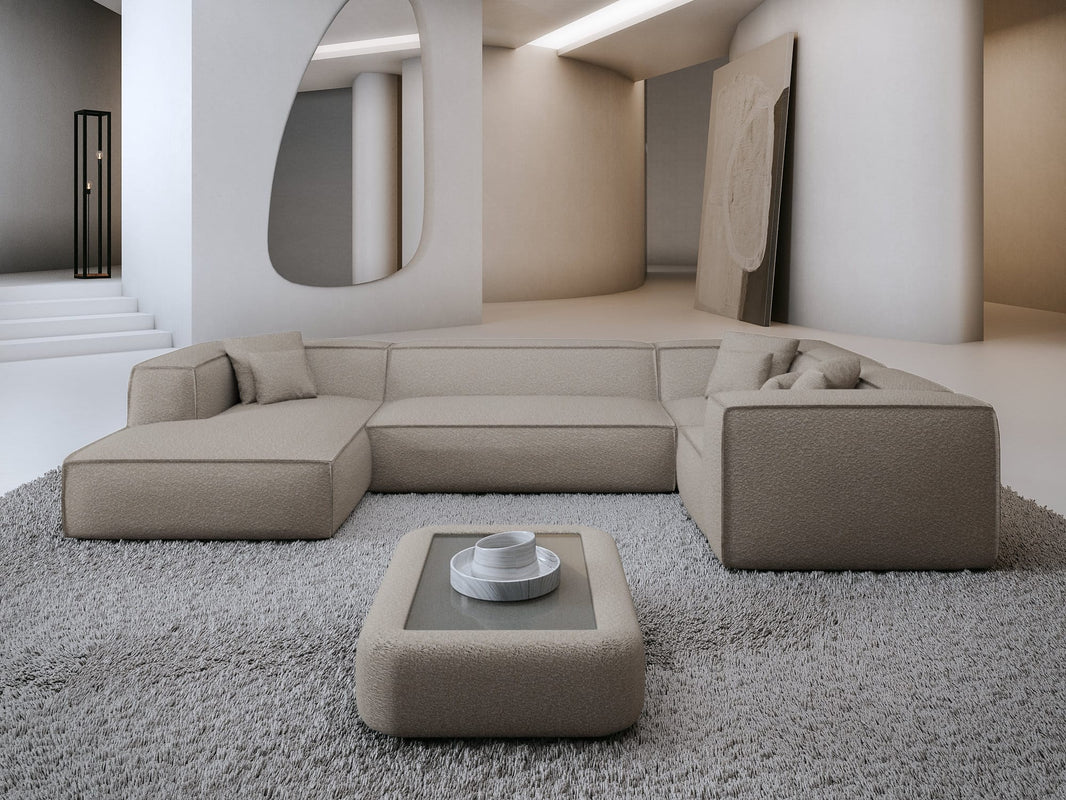 Wohnlandschaft Liranda XL U-Form in Stoff