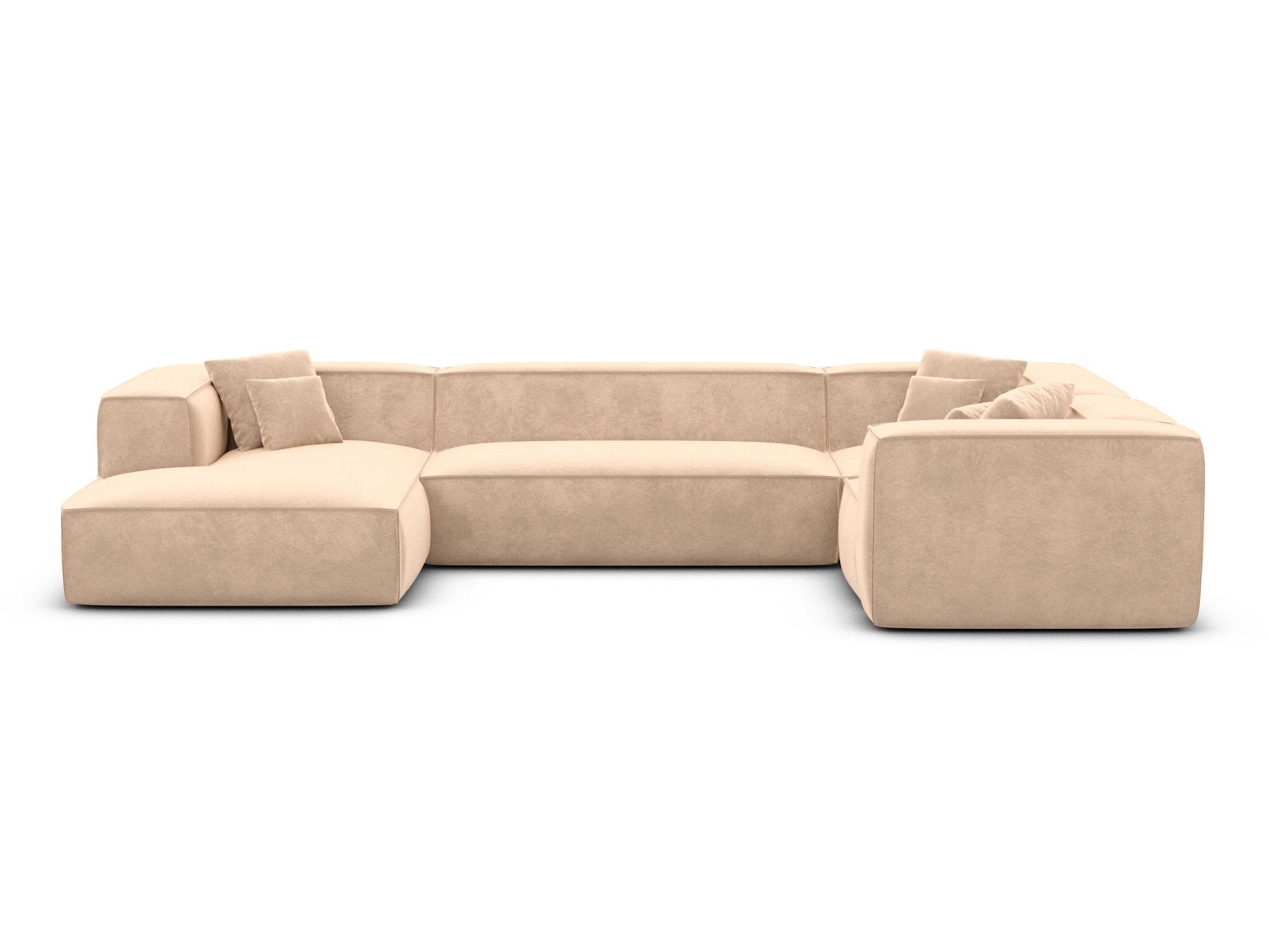 Polster Wohnlandschaft Liranda XL U-Form Beige