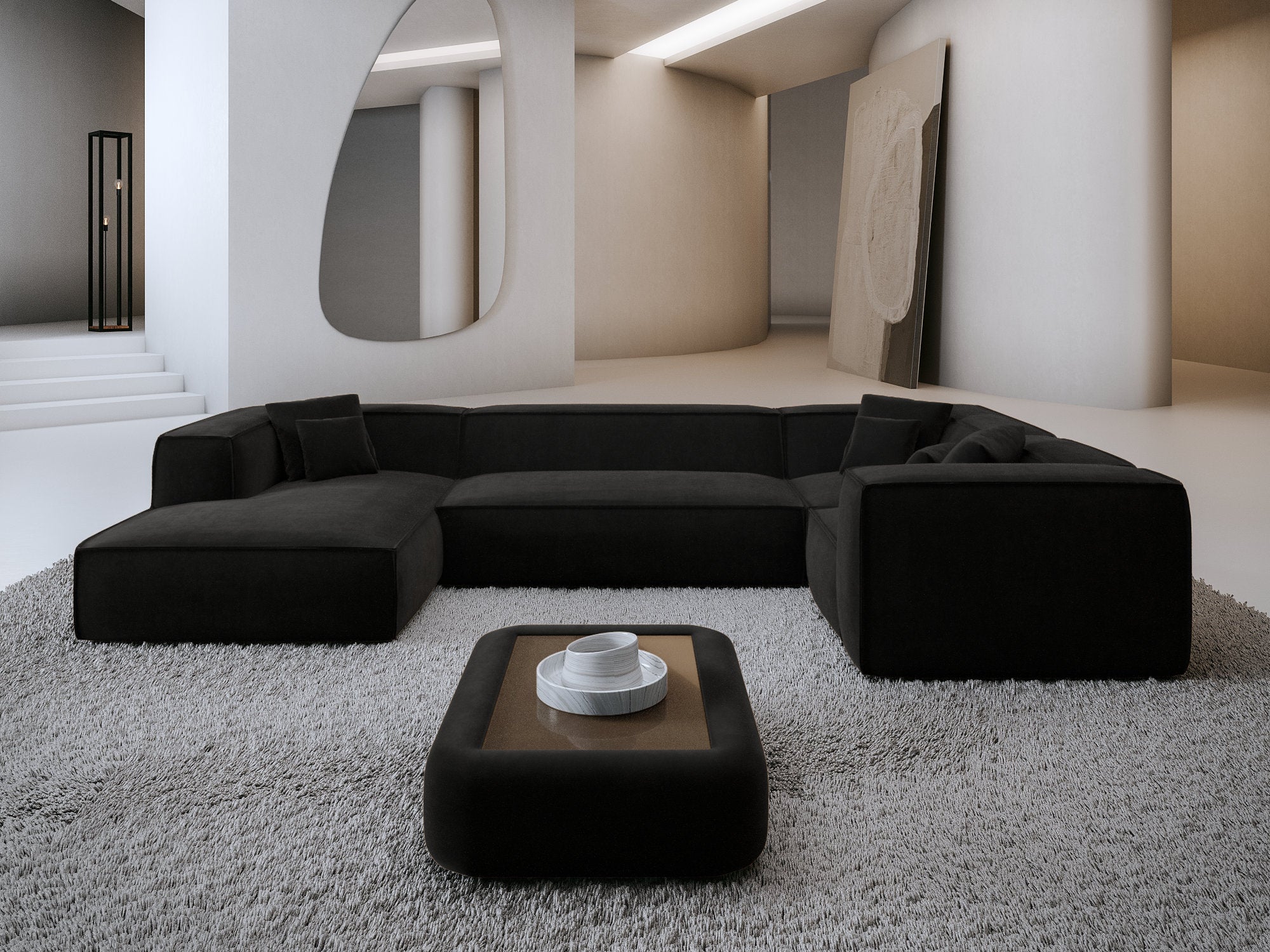 Polster Wohnlandschaft Liranda XL U-Form