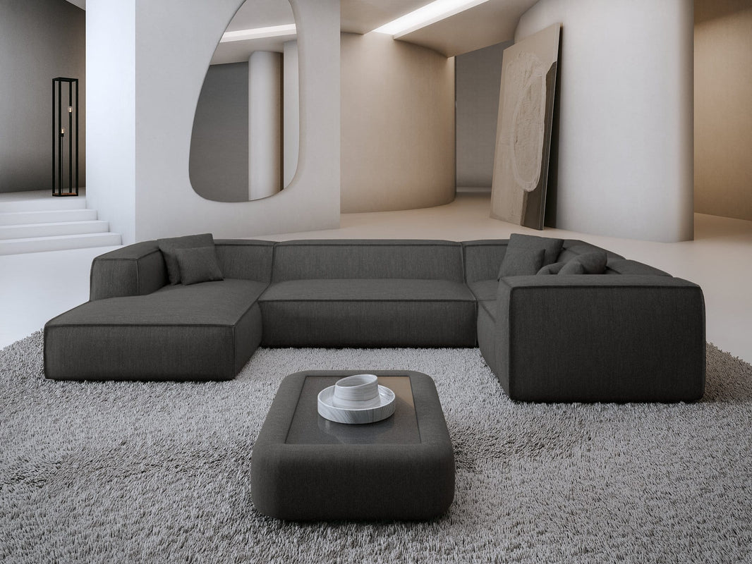 Wohnlandschaft Liranda XL U-Form in Stoff