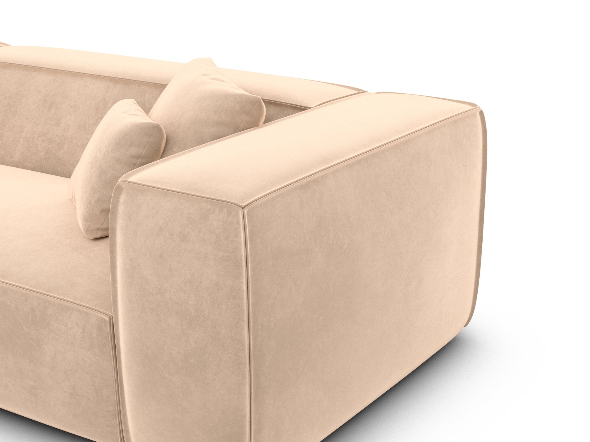 Polster Wohnlandschaft Liranda XXL U-Form Beige