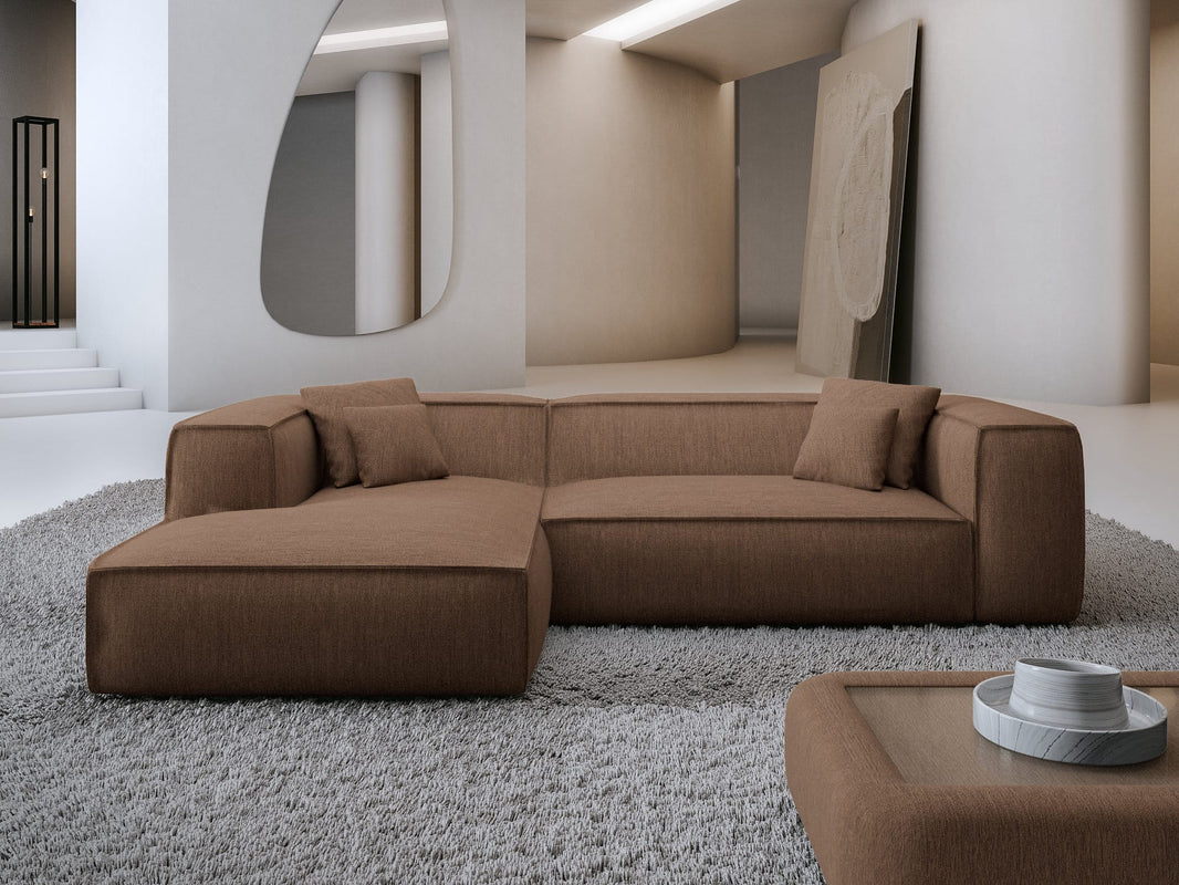 Ecksofa Liranda L-Form aus Stoff