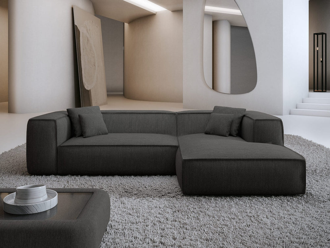 Ecksofa Liranda L-Form aus Stoff