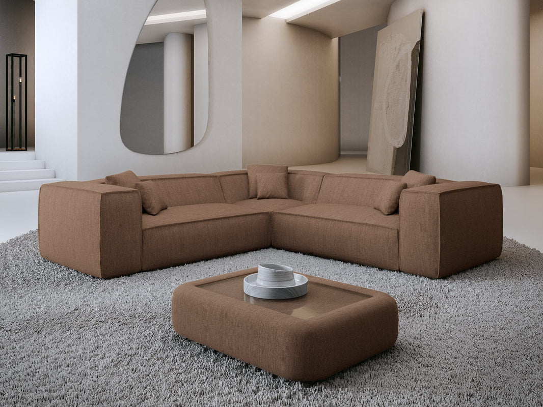 Stoff Ecksofa Liranda L-Form