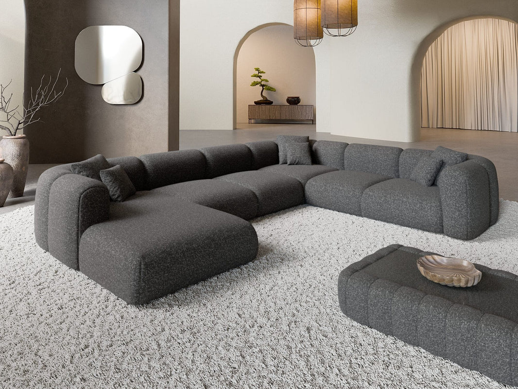 XXL Stoff Wohnlandschaft Venturia