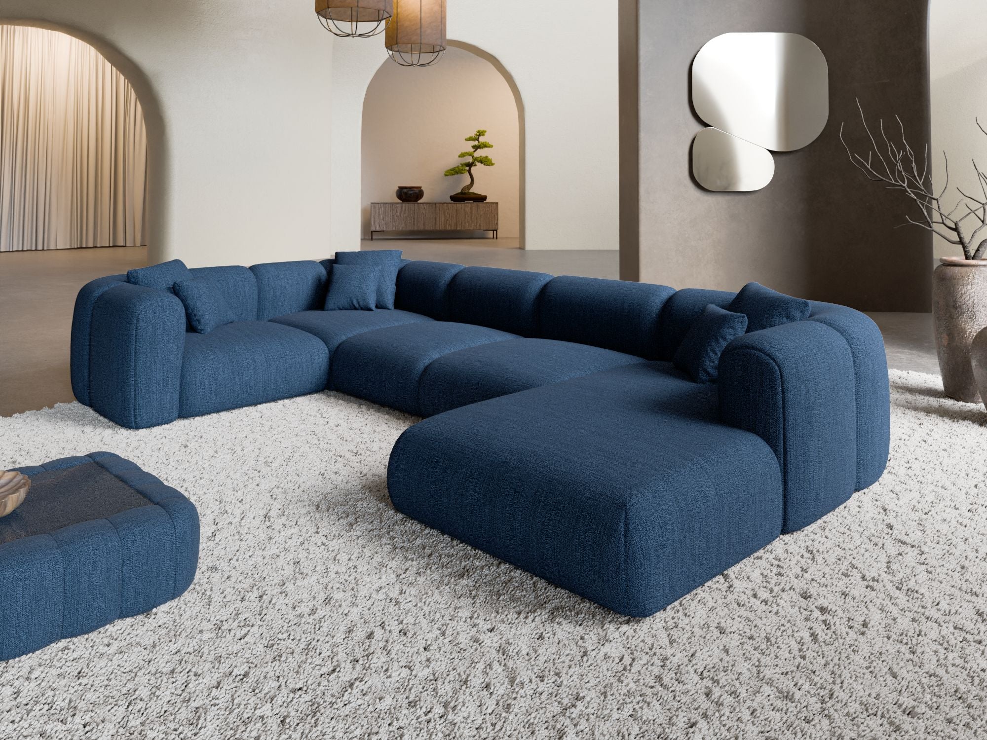 Polster Wohnlandschaft Venturia XL U-Form