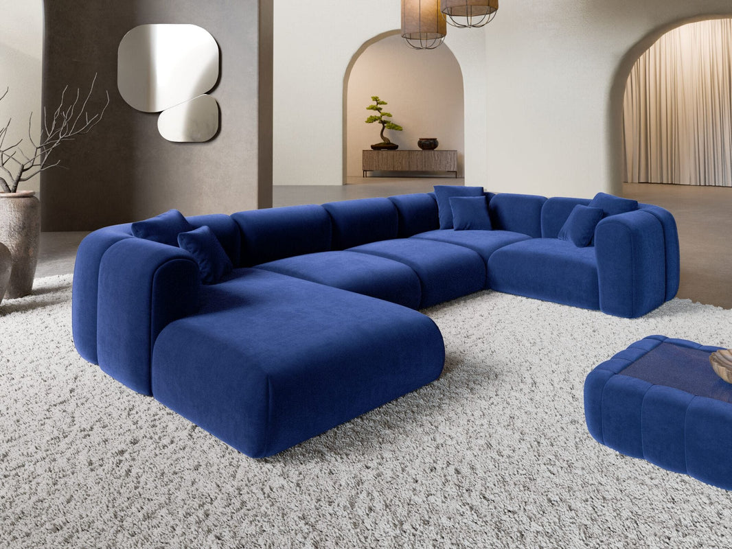 XL Wohnlandschaft Venturia U-Form aus Stoff
