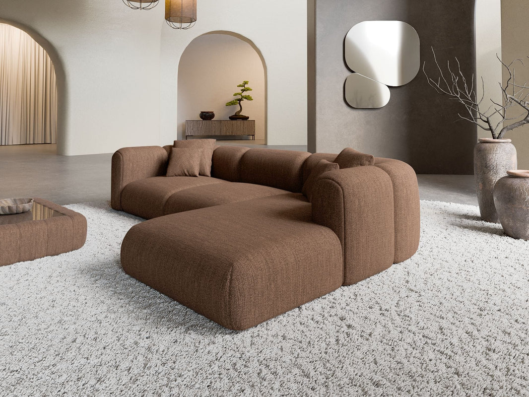Ecksofa Venturia L-Form aus Stoff