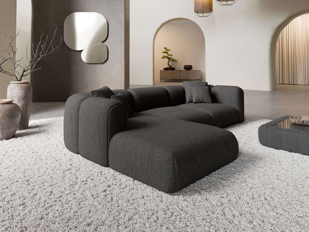 Ecksofa Venturia L-Form aus Stoff