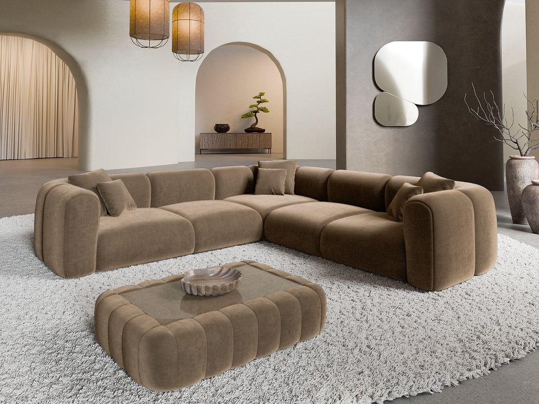 Stoff Ecksofa Venturia L-Form