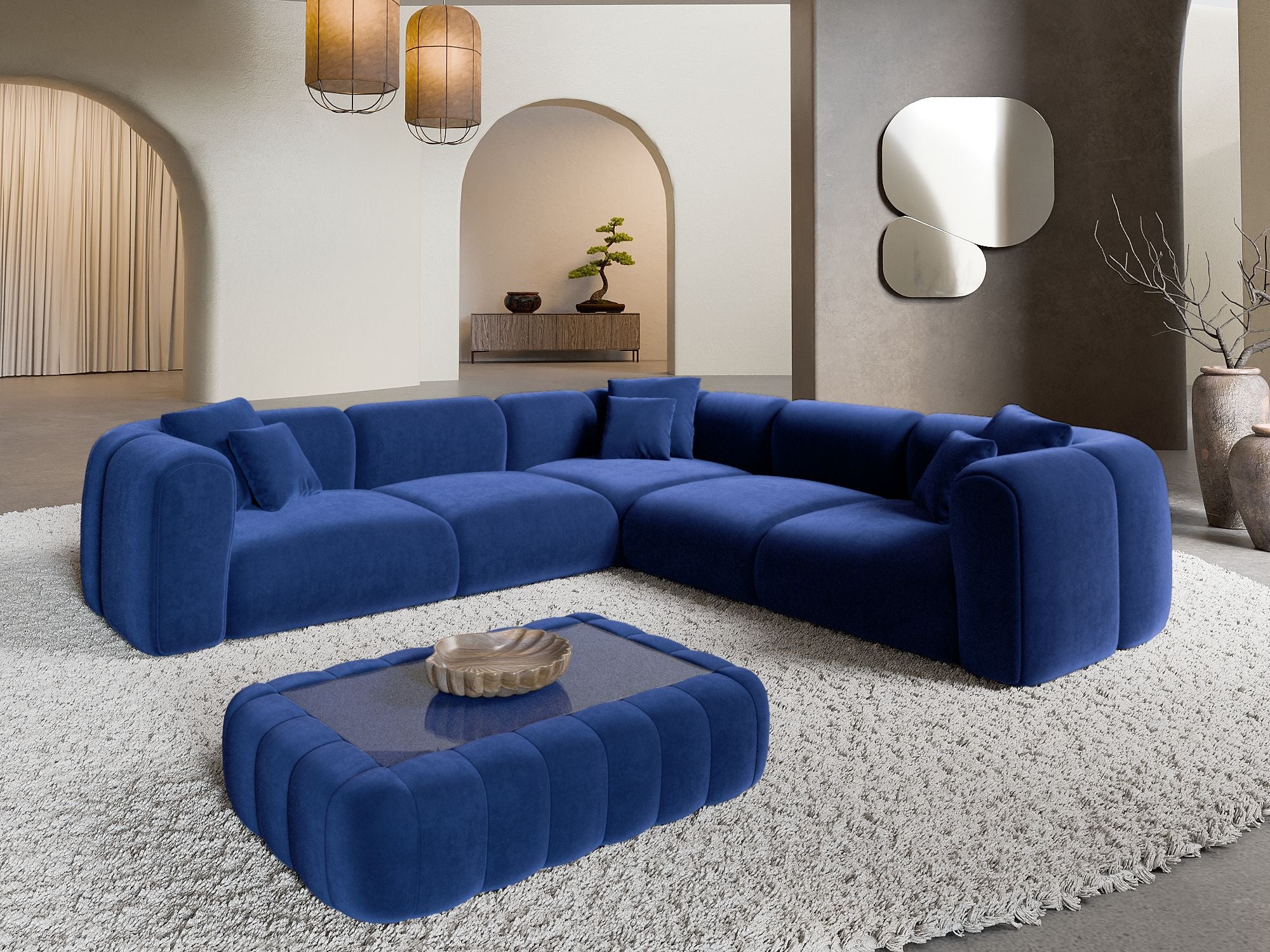 Polster Ecksofa Venturia L Form