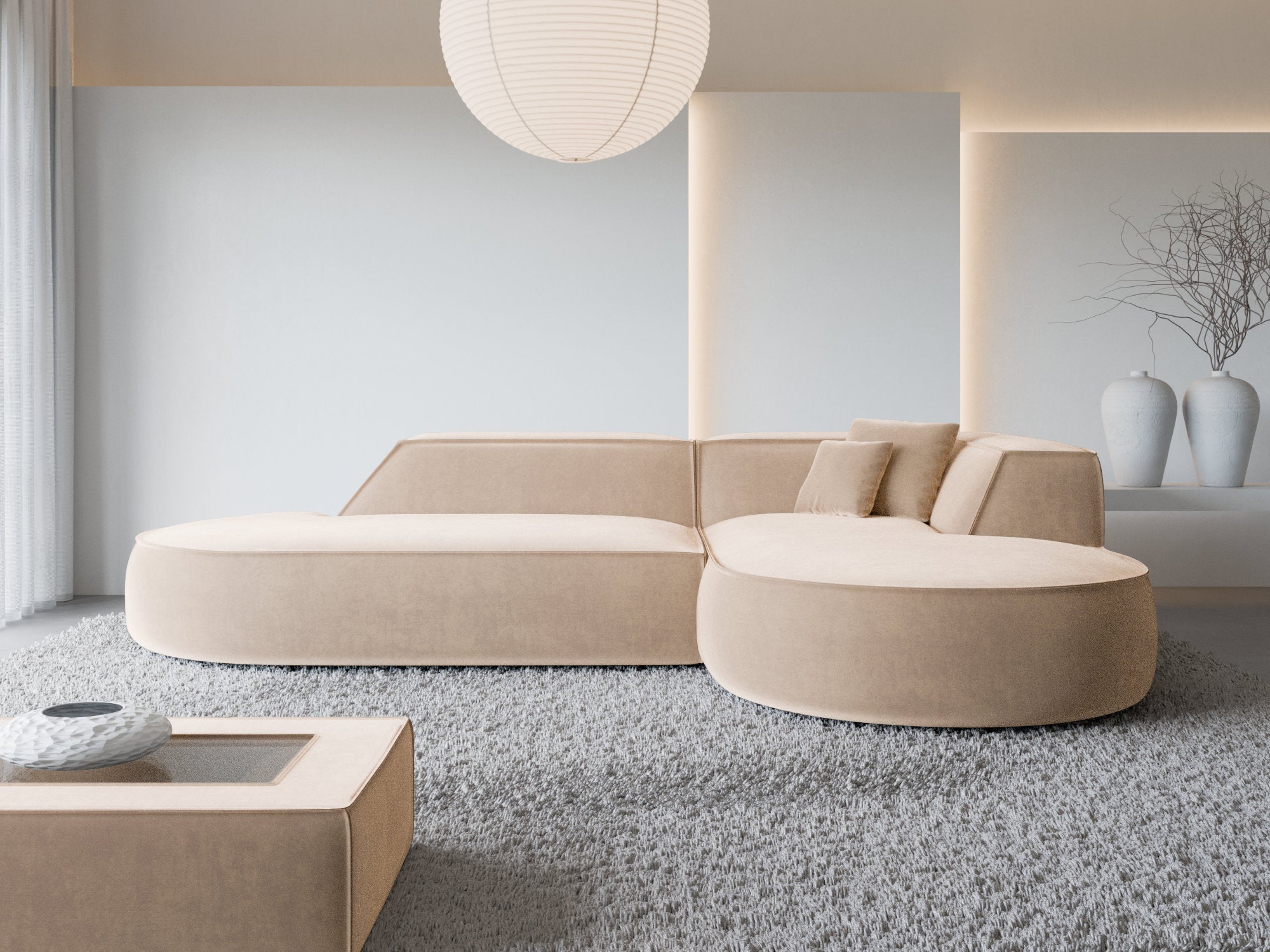 Polster Ecksofa Monterola L-Form Lounge