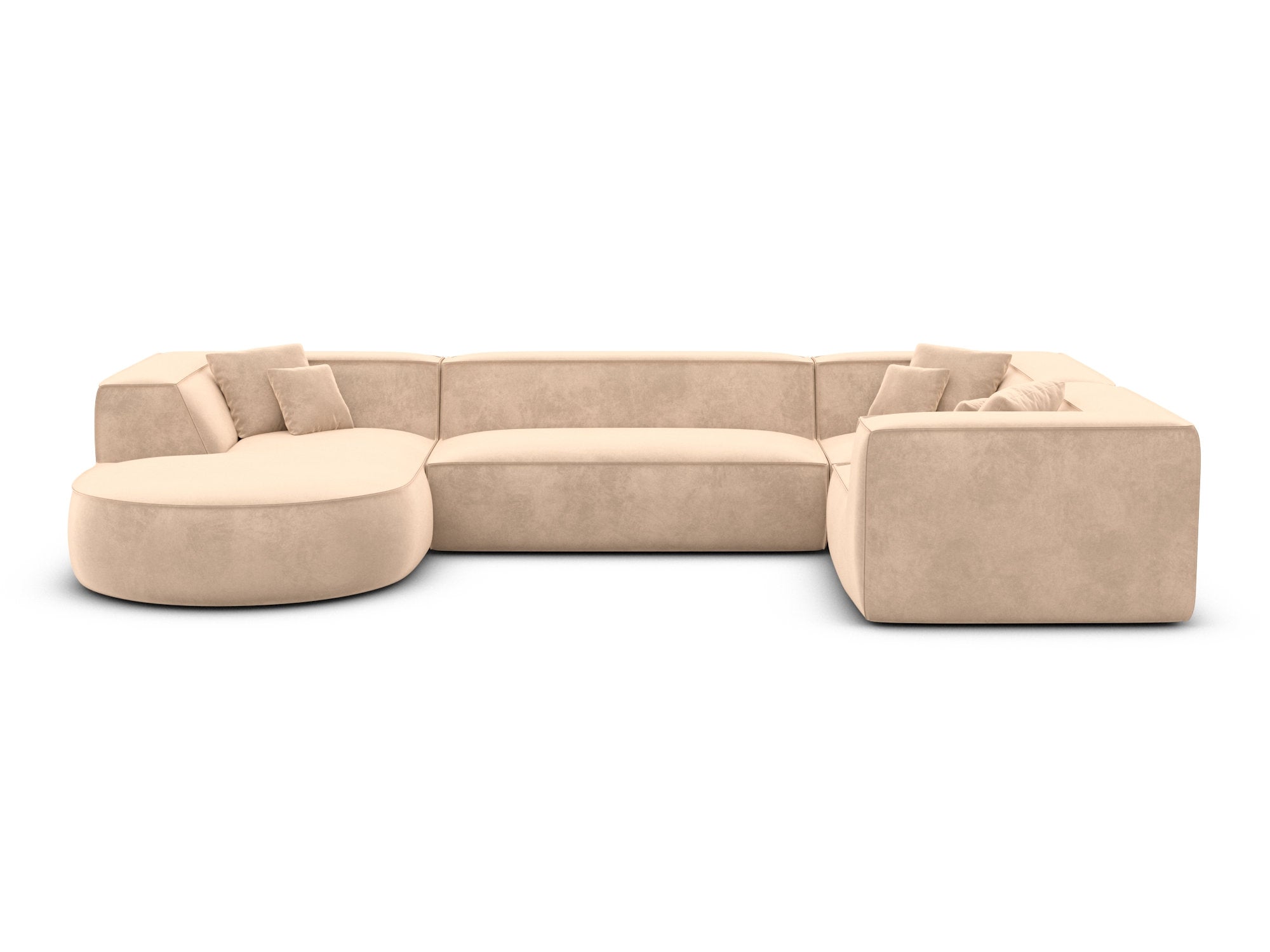 Polster Wohnlandschaft Monterola XL U-Form Beige