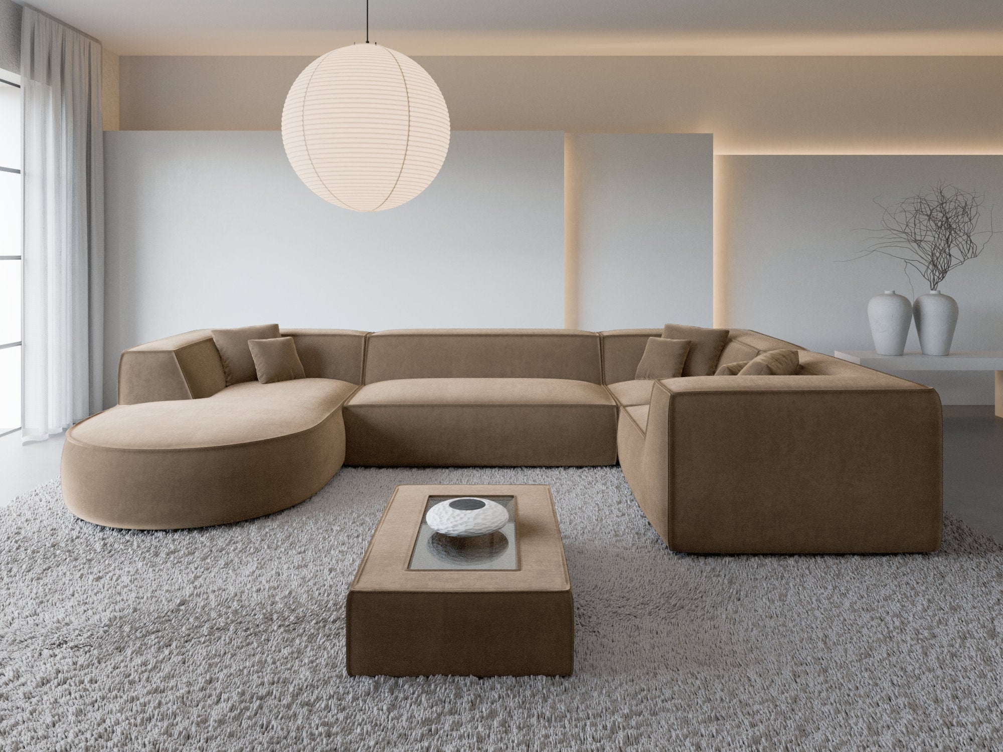 Polster Wohnlandschaft Monterola XL U-Form