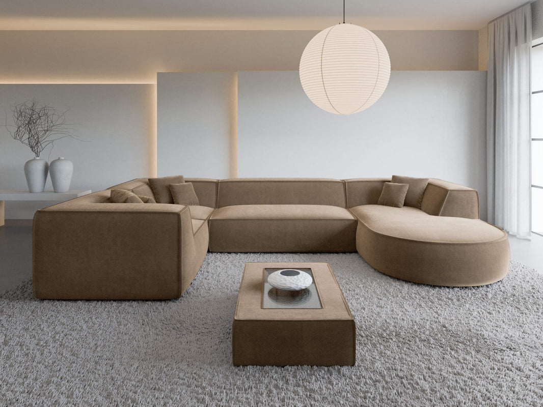 Wohnlandschaft Monterola XL in Stoff