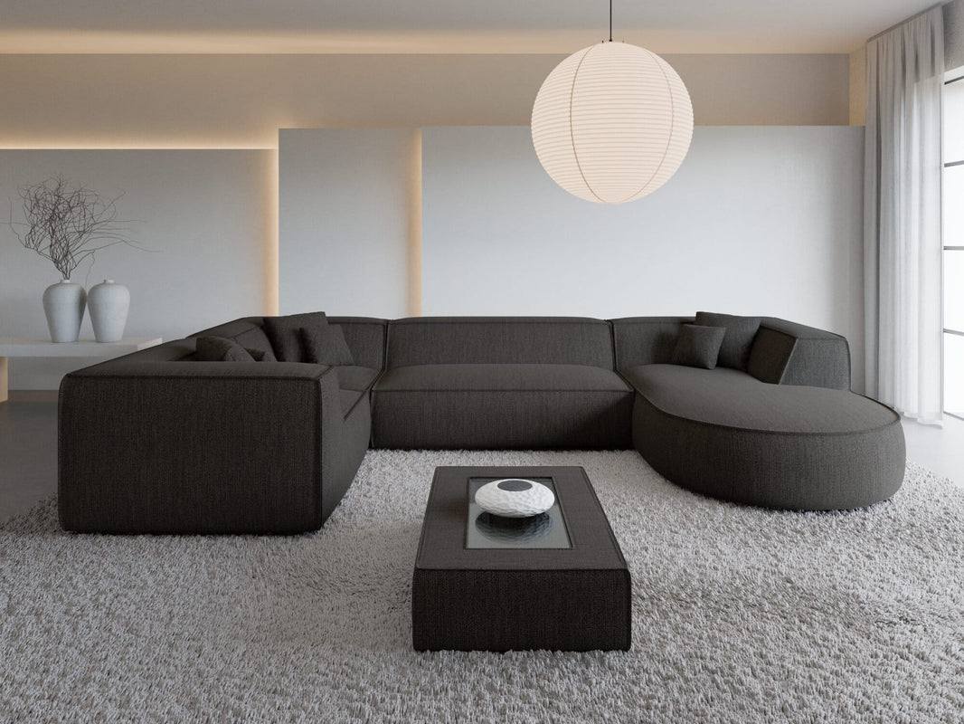Wohnlandschaft Monterola XL U-Form in Stoff