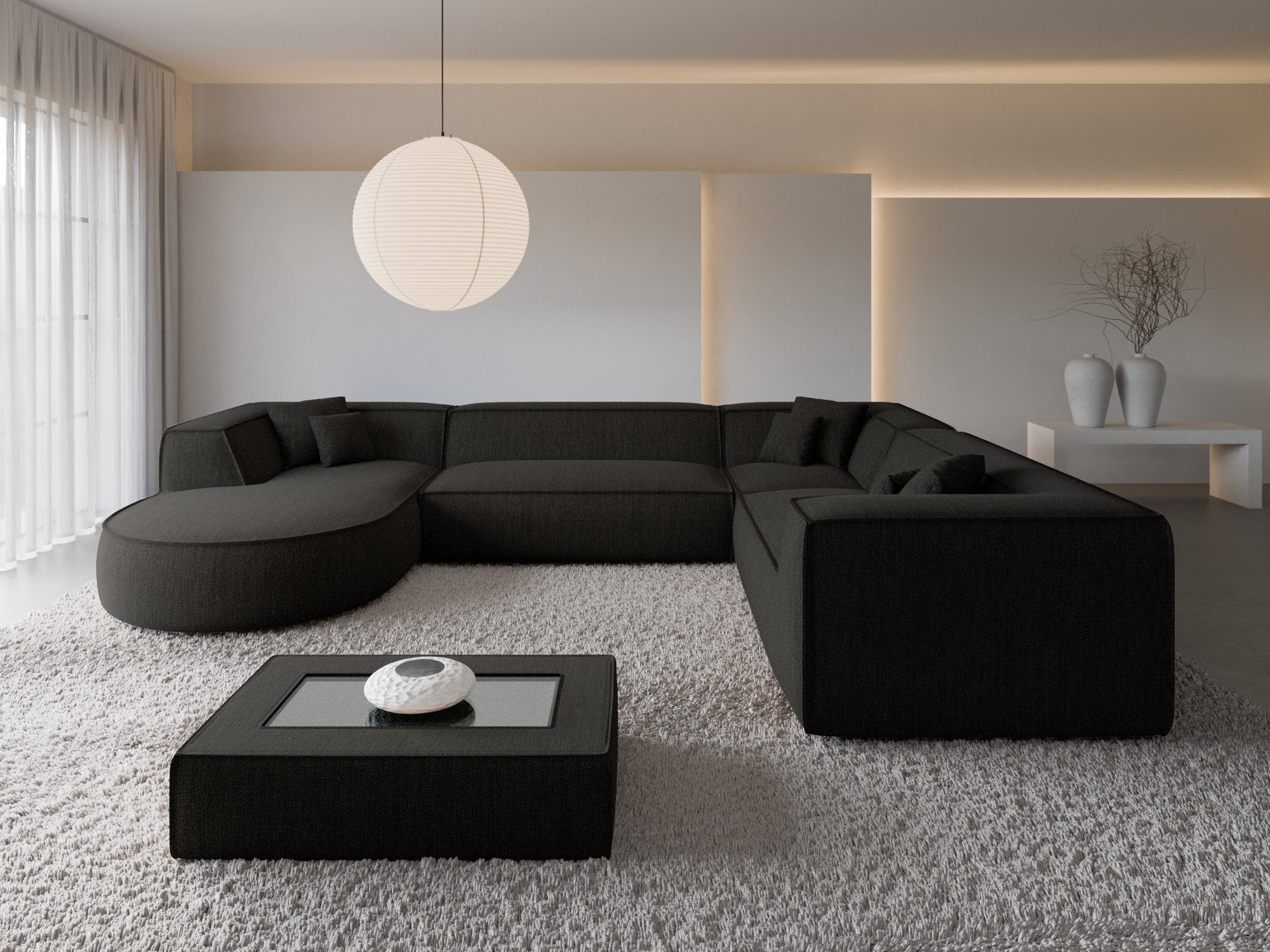 Polster Wohnlandschaft Monterola XXL U-Form