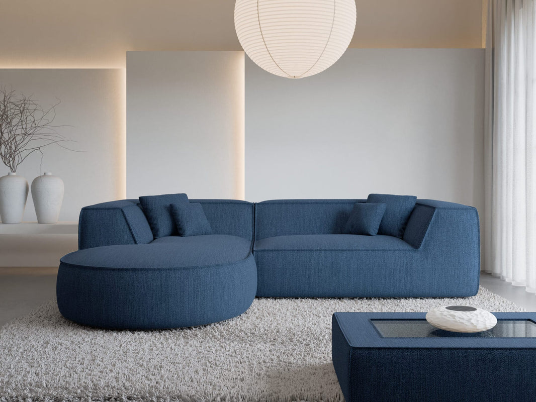 Stoff Ecksofa Monterola L-Form