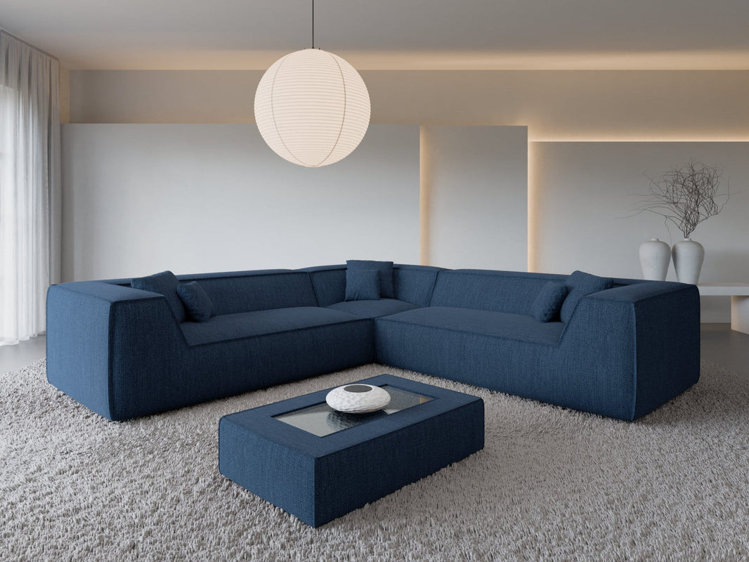 Ecksofa Monterola L Form aus Stoff