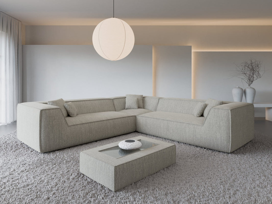 Ecksofa Monterola L-Form aus Stoff