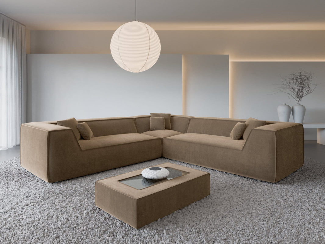 Ecksofa Monterola L-Form aus Stoff
