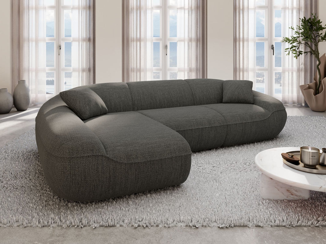 Ecksofa Solmare L-Form aus Stoff