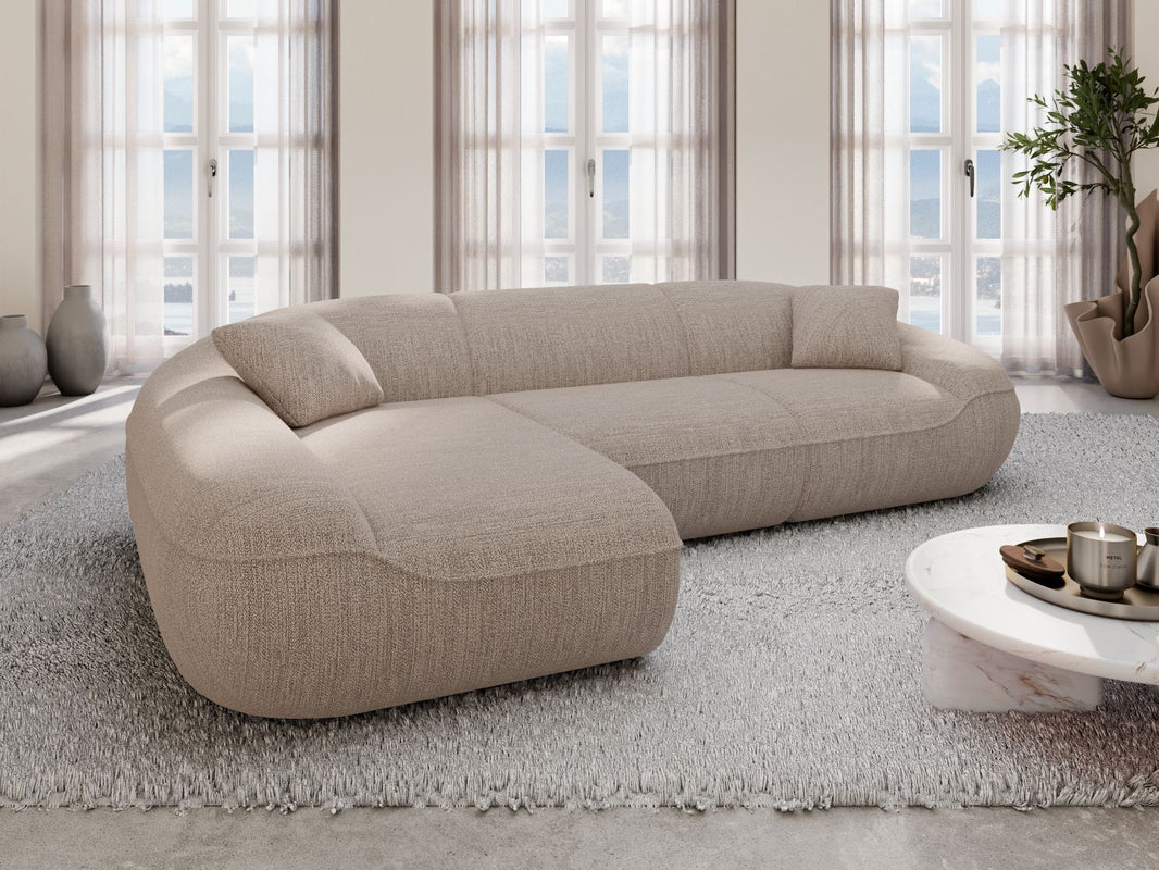 Ecksofa Solmare L-Form aus Stoff