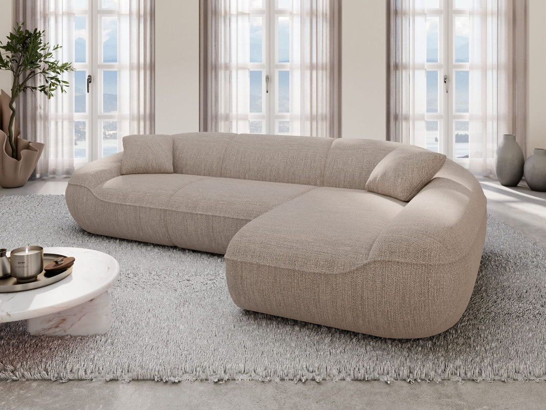 Ecksofa Solmare L-Form aus Stoff