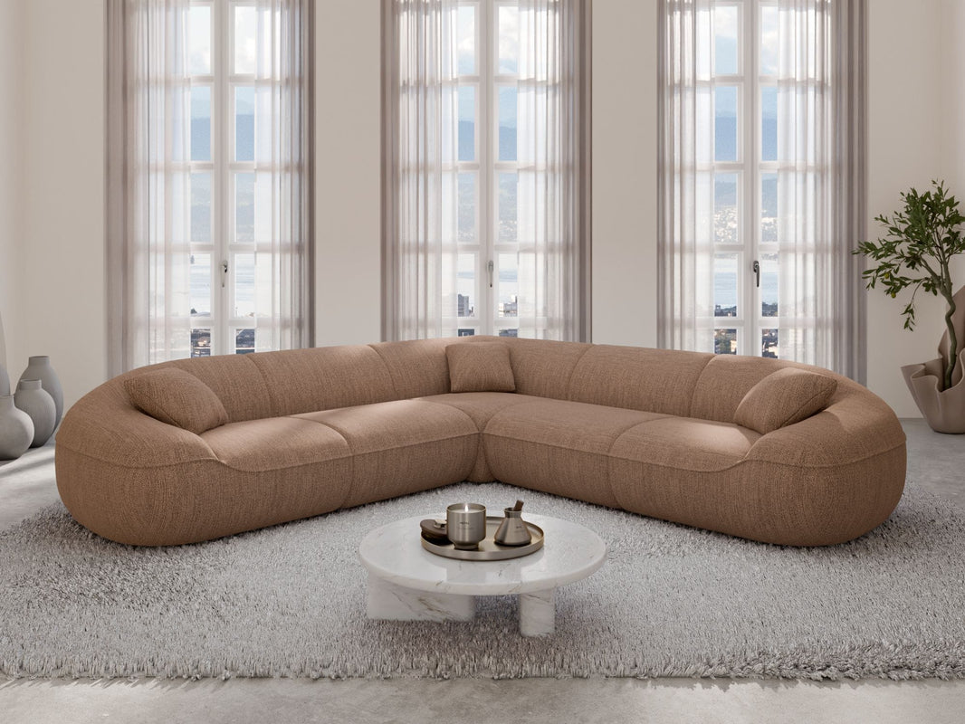 Stoff Ecksofa Solmare L-Form