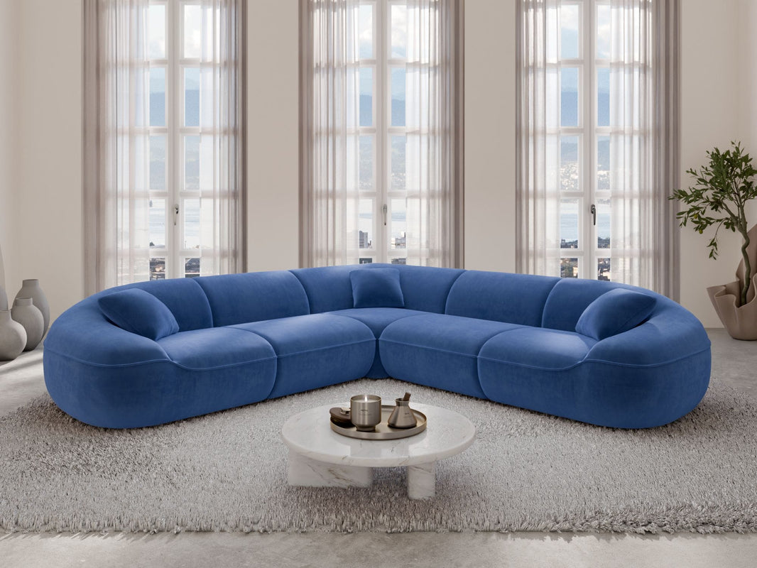 Stoff Ecksofa Solmare L-Form