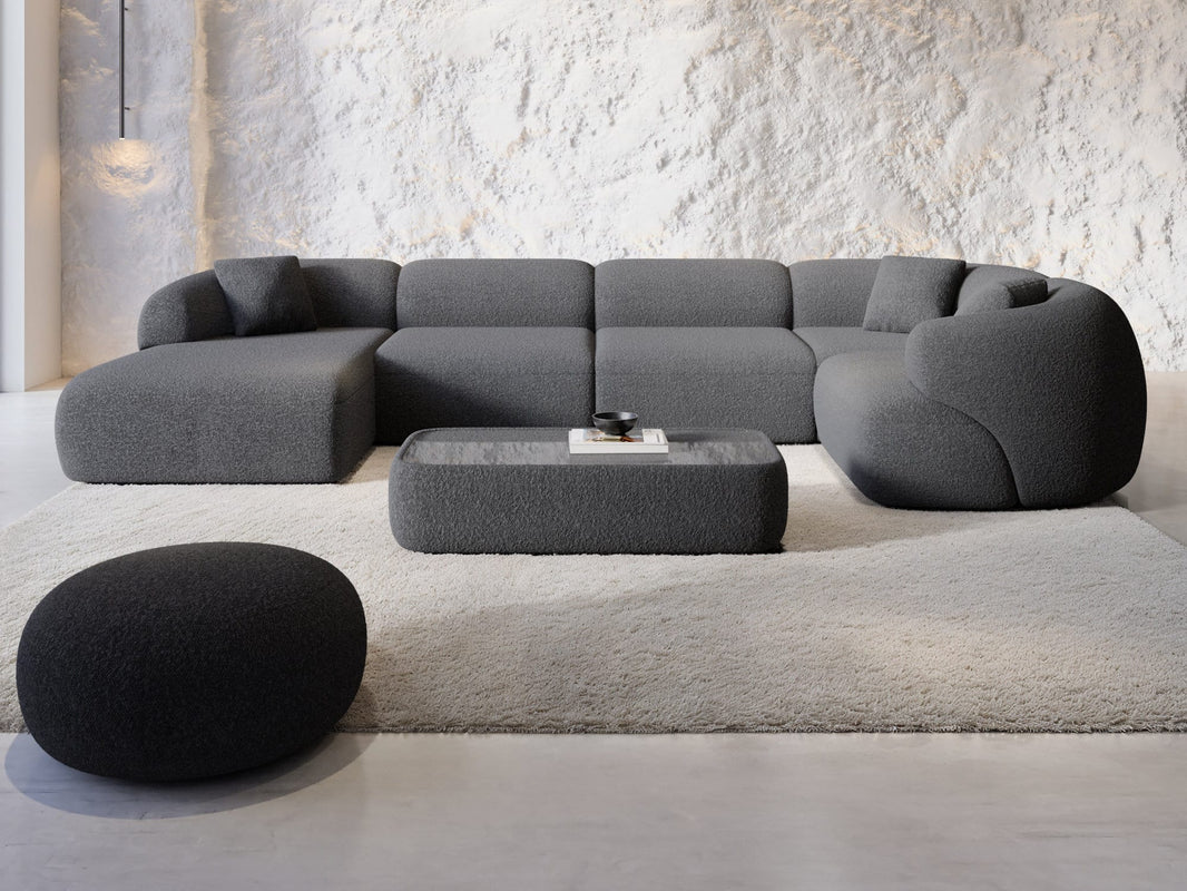 Wohnlandschaft Monteluna XL U-Form in Stoff