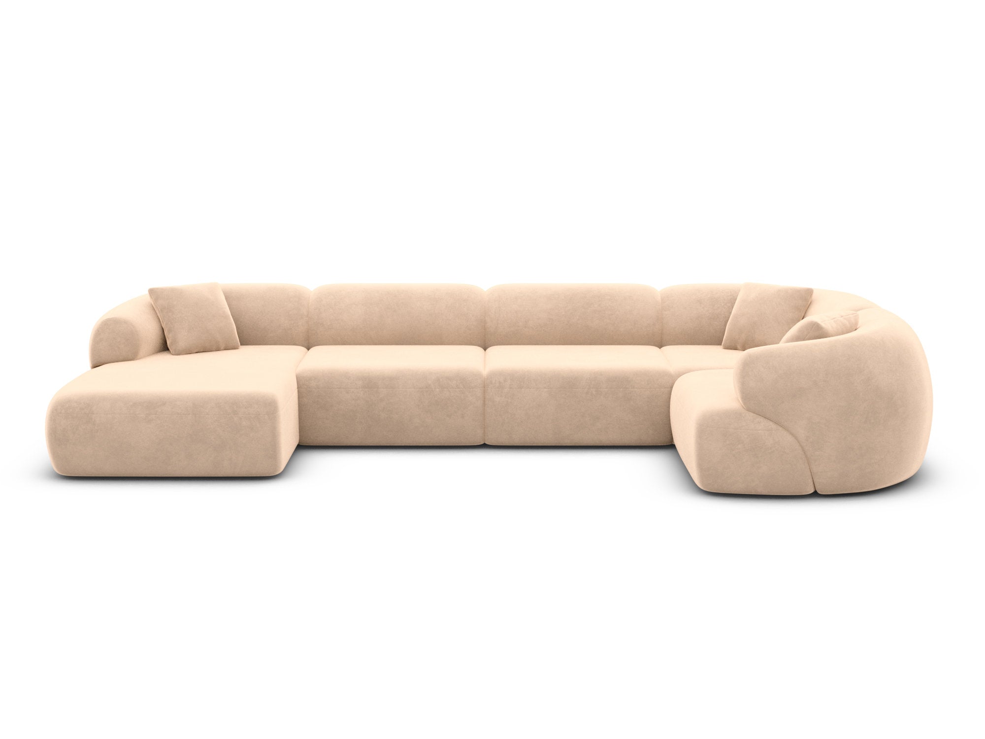 Polster Wohnlandschaft Monteluna XL U-Form Beige