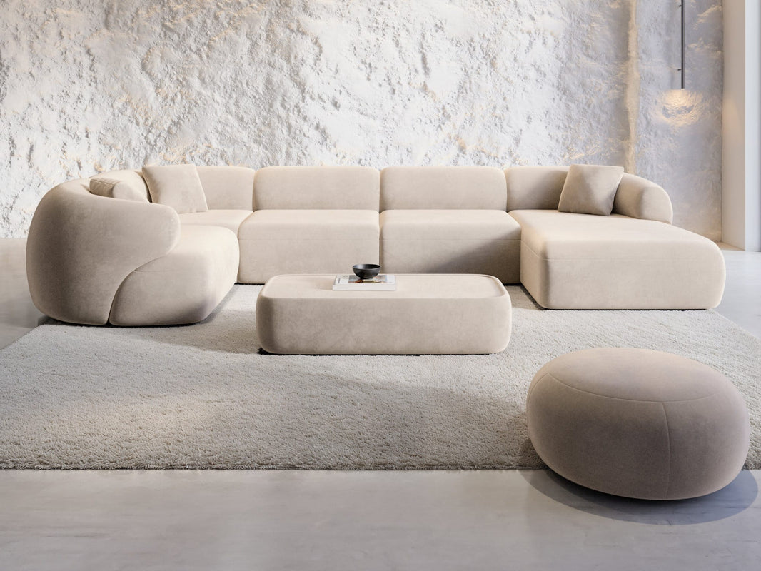 Wohnlandschaft Monteluna XL U-Form in Stoff