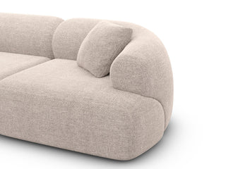 Wohnlandschaft Monteluna XL U-Form in Stoff Beige