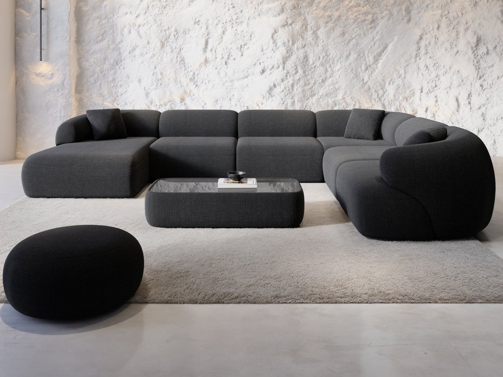 Polster Wohnlandschaft Monteluna XXL U-Form