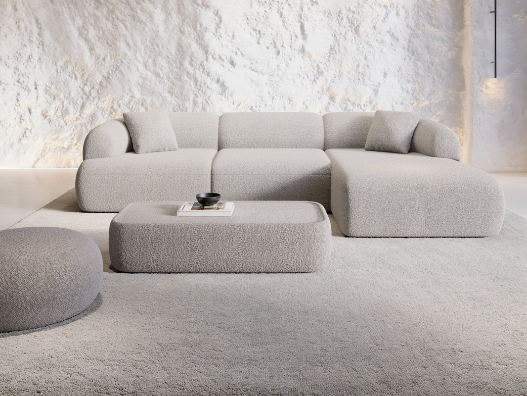 Stoff Ecksofa Monteluna L-Form