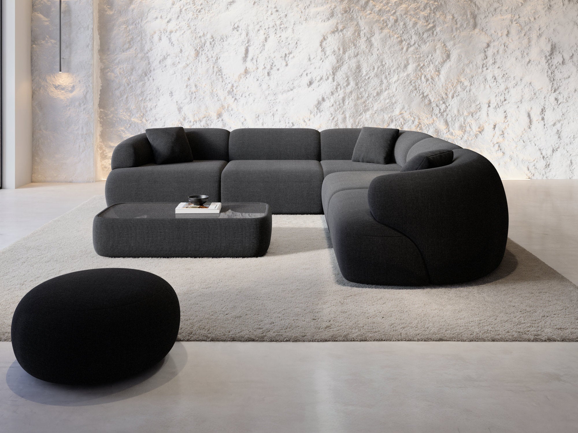 Polster Ecksofa Monteluna L Form