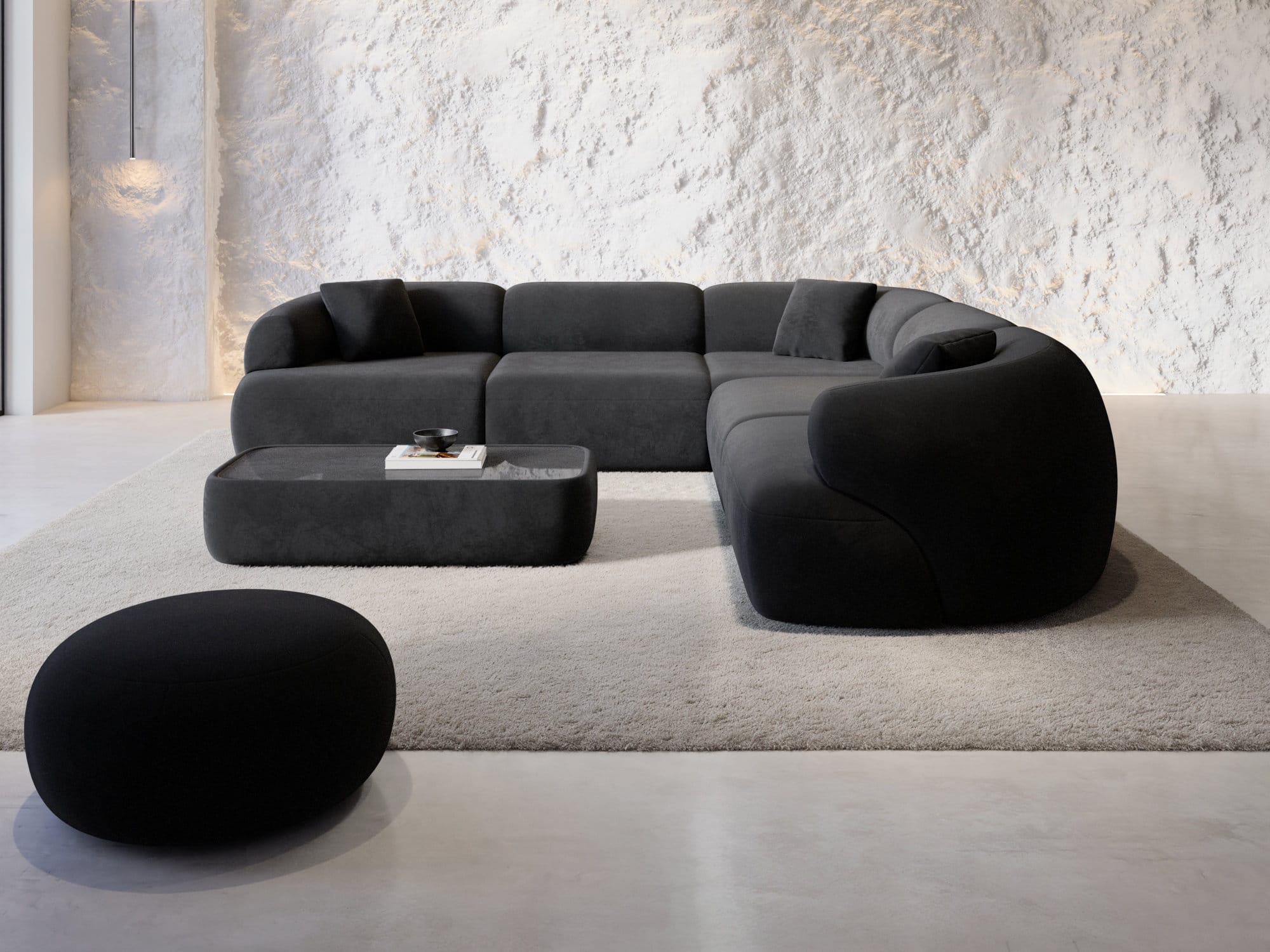 Polster Ecksofa Monteluna L Form
