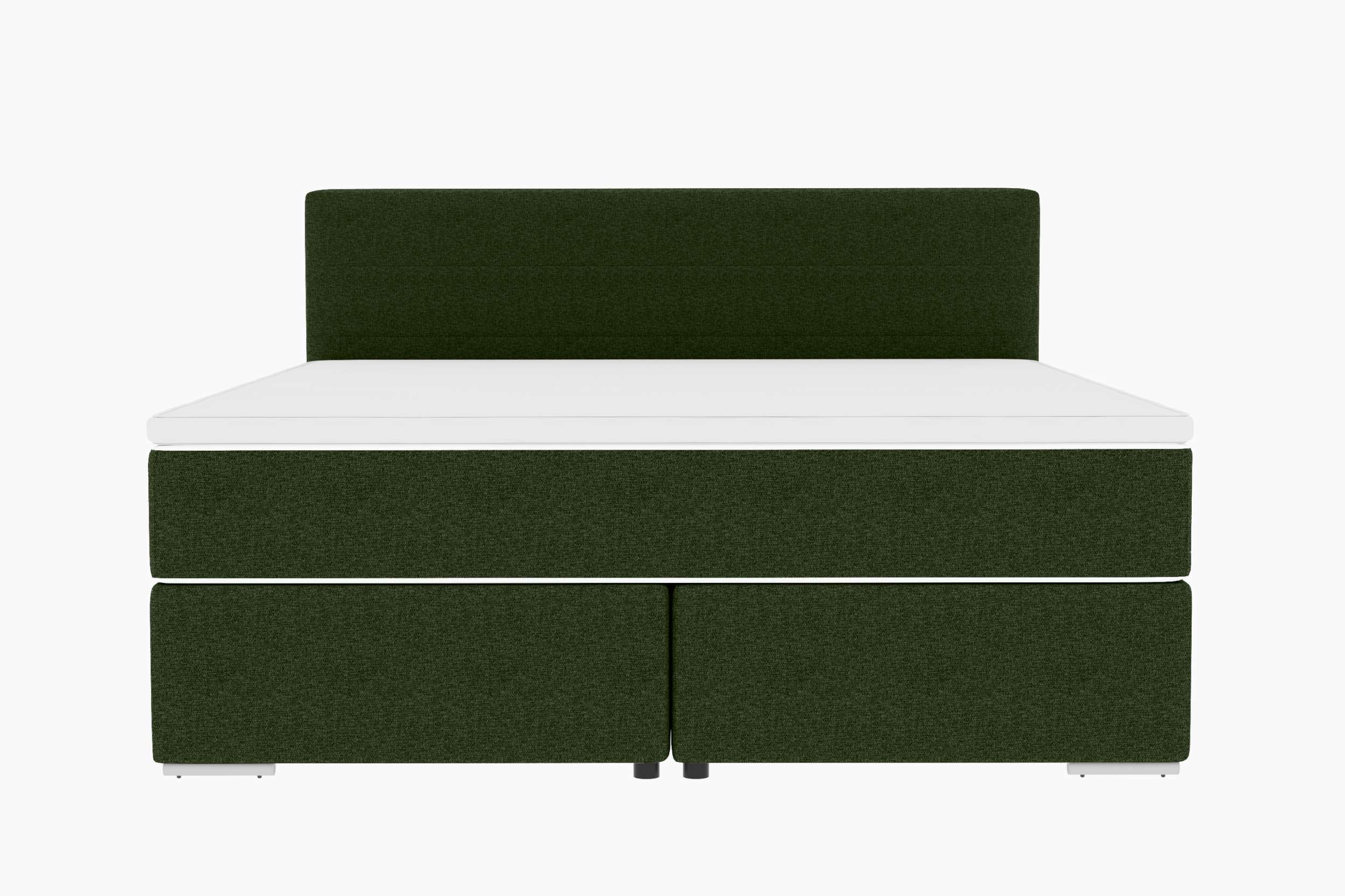 Boxspringbett Valerio Dunkelgrün