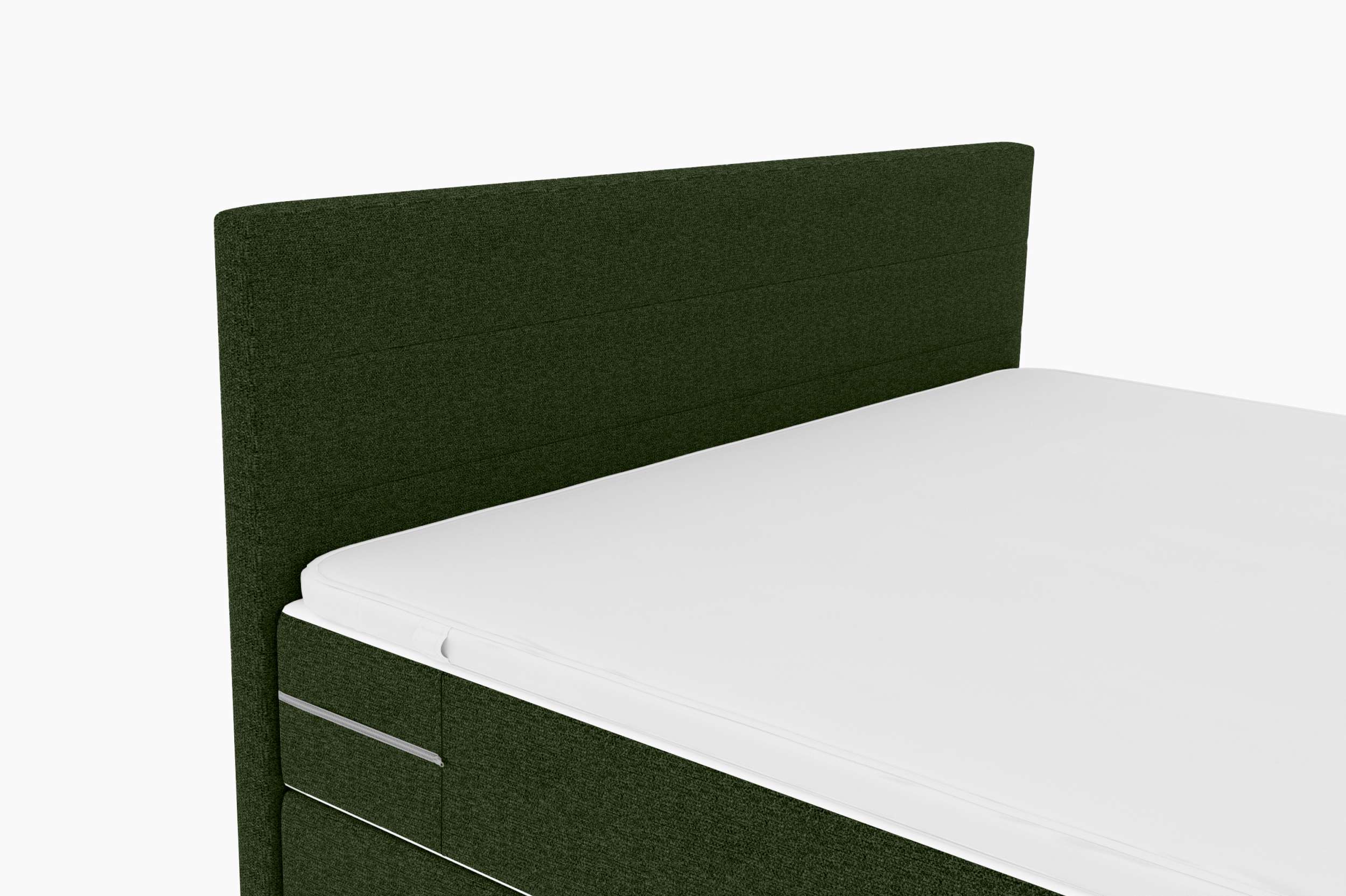 Boxspringbett Valerio Dunkelgrün