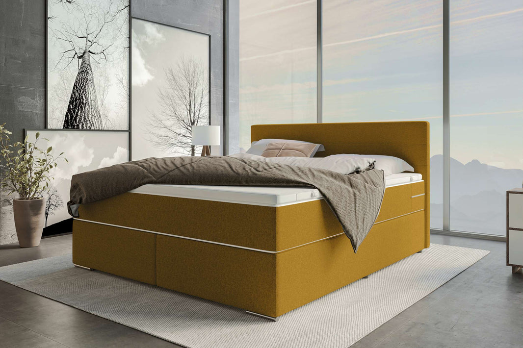 Boxspringbett Valerio Webstoff