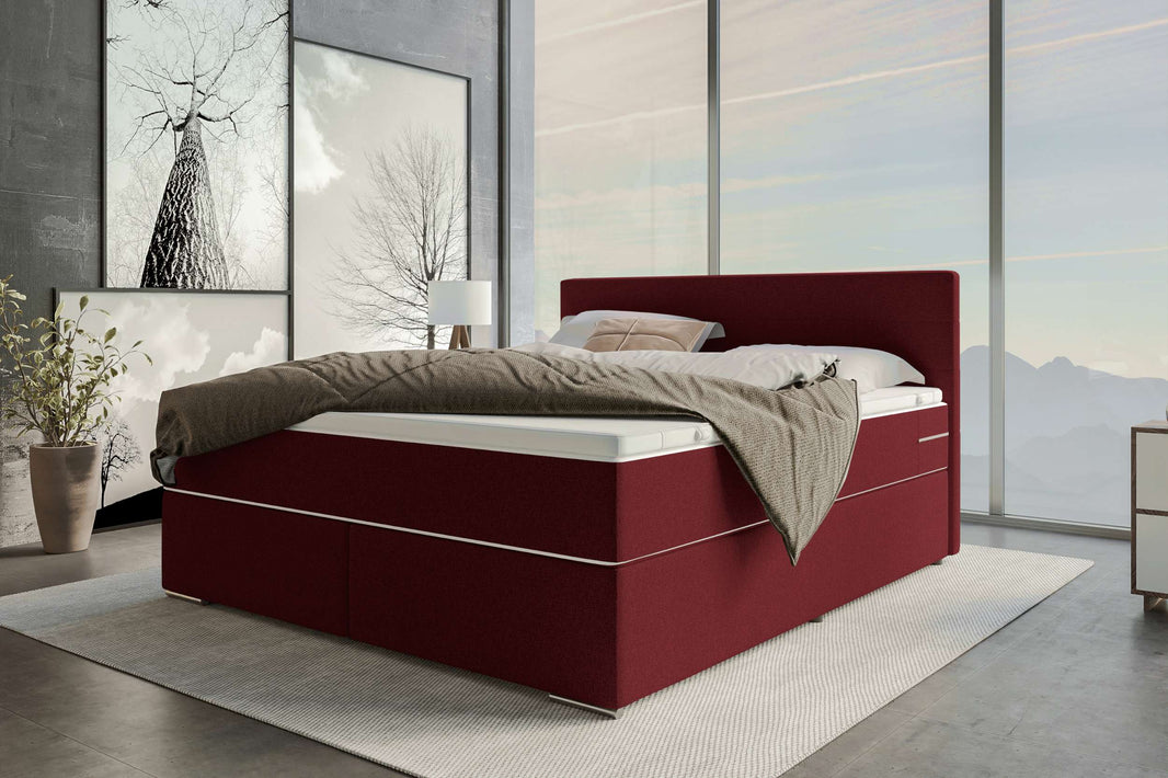 Boxspringbett Valerio Webstoff