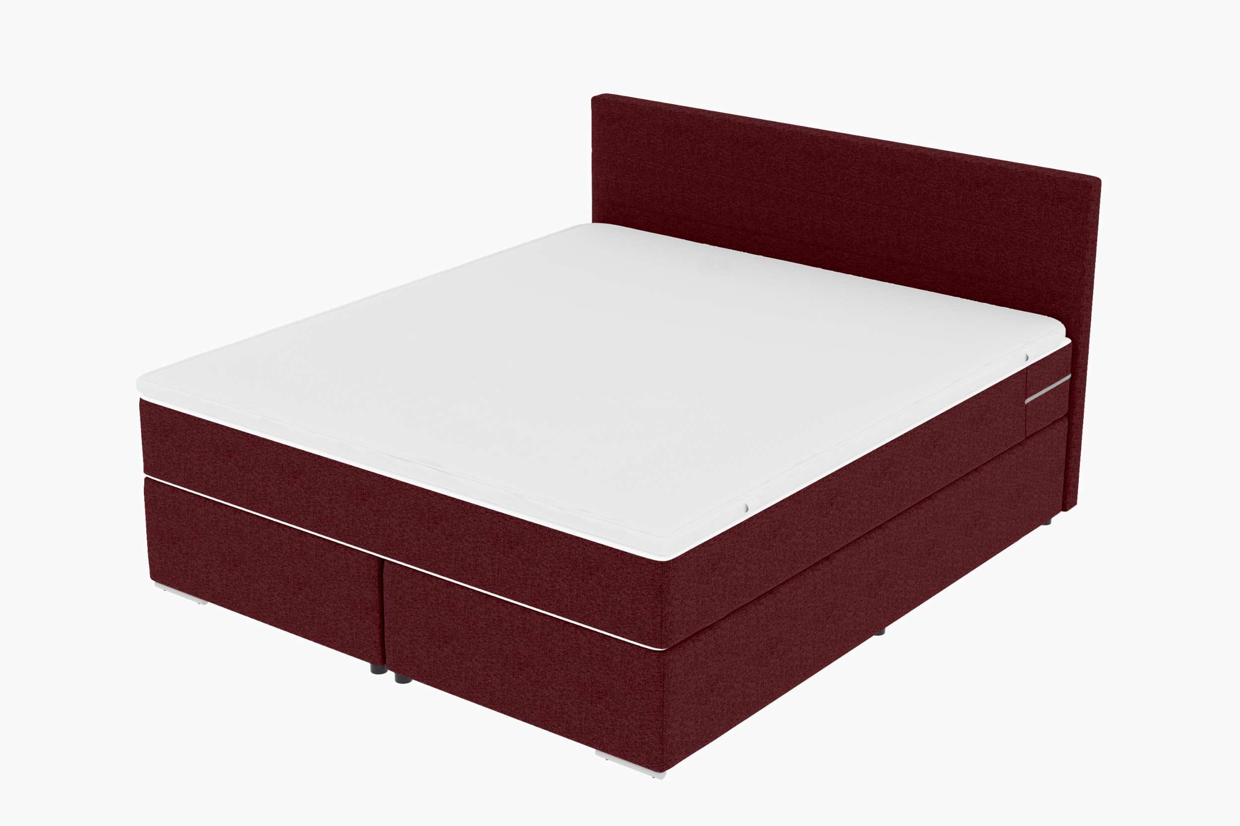 Boxspringbett Valerio Bordeaux